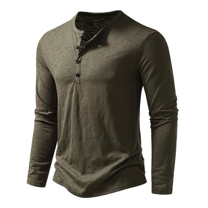 Dixon Men’s Henley Shirt with Slim Fit and Lightweight Design 4