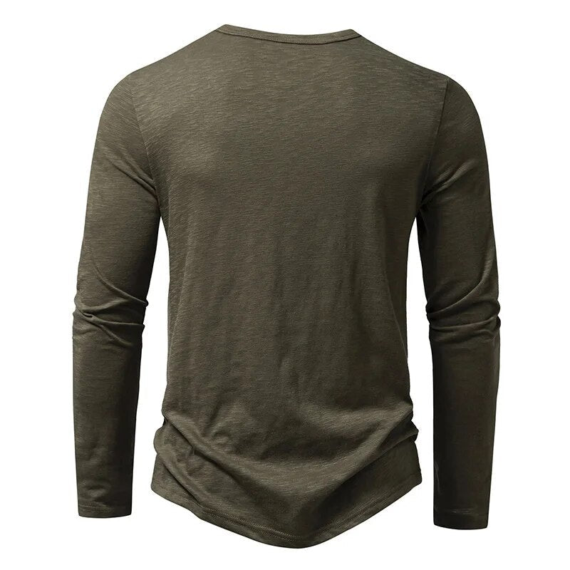 Dixon Men’s Henley Shirt with Slim Fit and Lightweight Design 5
