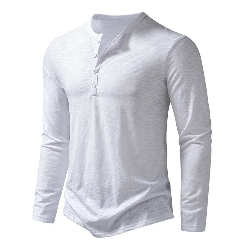 Dixon Men’s Henley Shirt with Slim Fit and Lightweight Design 9