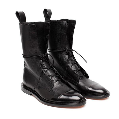 Doris Women’s Boots with Pointed Toe and Block Heel Design 2