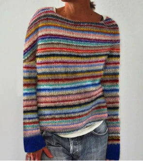 Dorothea Women’s Crew Neck Sweater with Loose Fit for Everyday Wear 4
