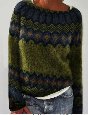 Dorothea Women’s Crew Neck Sweater with Loose Fit for Everyday Wear 5