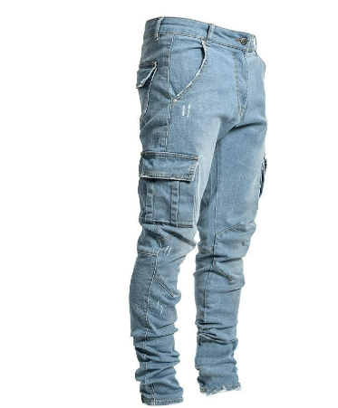 Dynamo Men's Cargo Pants with Tapered Fit and Functional Pockets 0