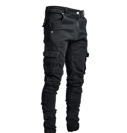 Dynamo Men's Cargo Pants with Tapered Fit and Functional Pockets 2