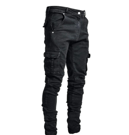 Dynamo Men's Cargo Pants with Tapered Fit and Functional Pockets 2