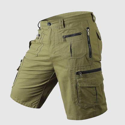 Dynamo Men’s Cargo Shorts with Multi-Pocket Design and Zipper Details 2