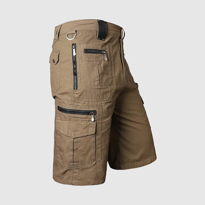 Dynamo Men’s Cargo Shorts with Multi-Pocket Design and Zipper Details 5