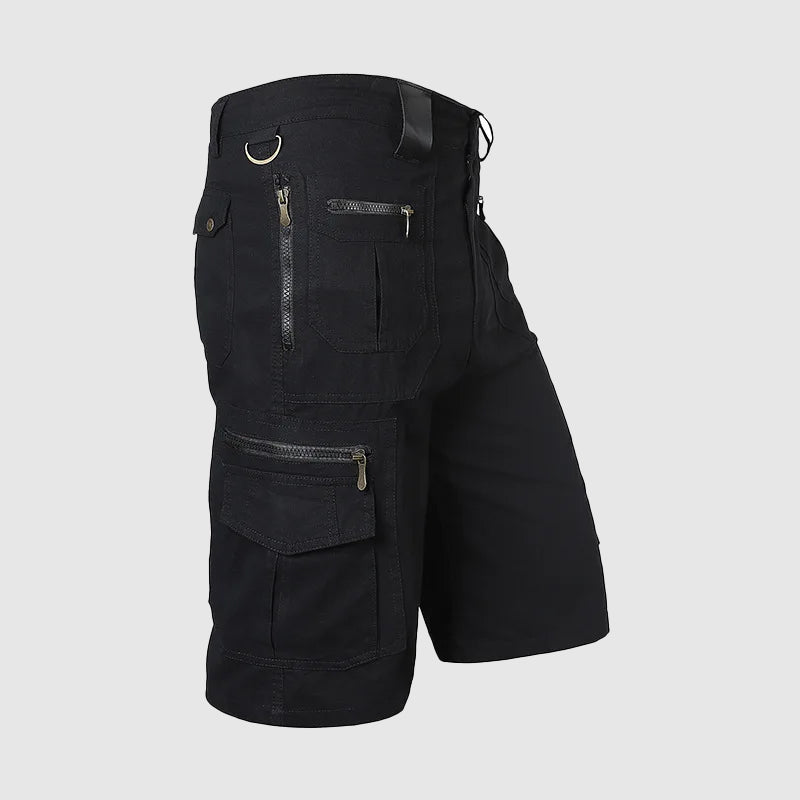 Dynamo Men’s Cargo Shorts with Multi-Pocket Design and Zipper Details 7
