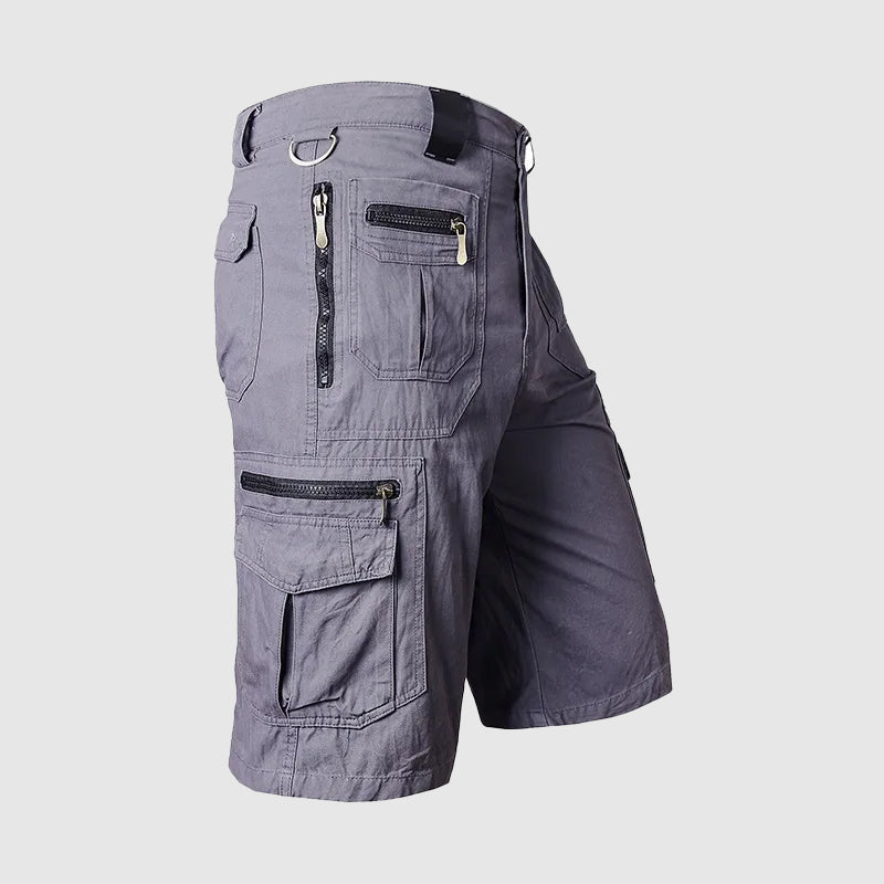 Dynamo Men’s Cargo Shorts with Multi-Pocket Design and Zipper Details 8