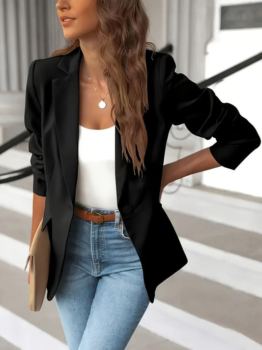 Eden Women's Blazer with Tailored Fit and Lightweight Design 0