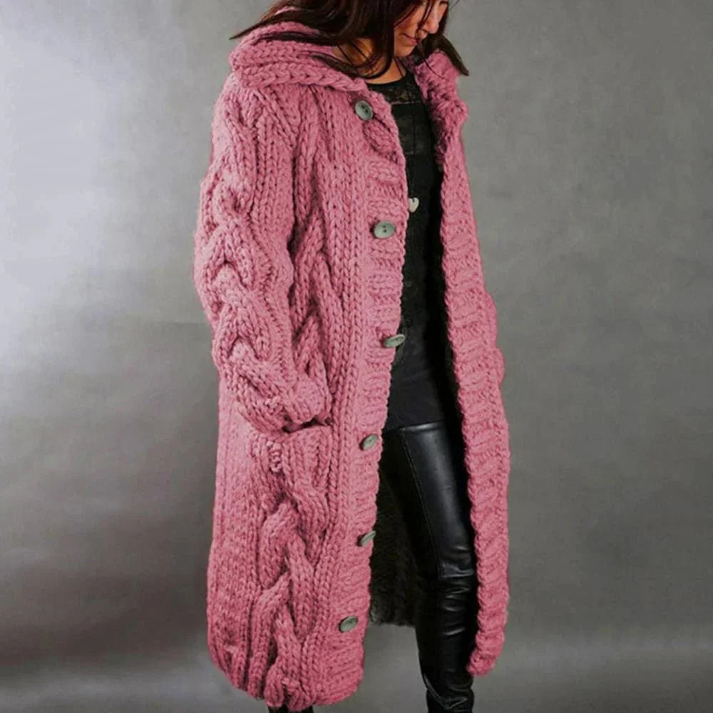 Eden Women's Long Cardigan with Soft Knit Fabric and Flattering Fit 3
