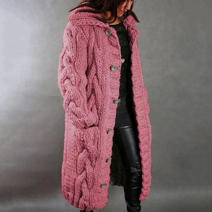 Eden Women's Long Cardigan with Soft Knit Fabric and Flattering Fit 3