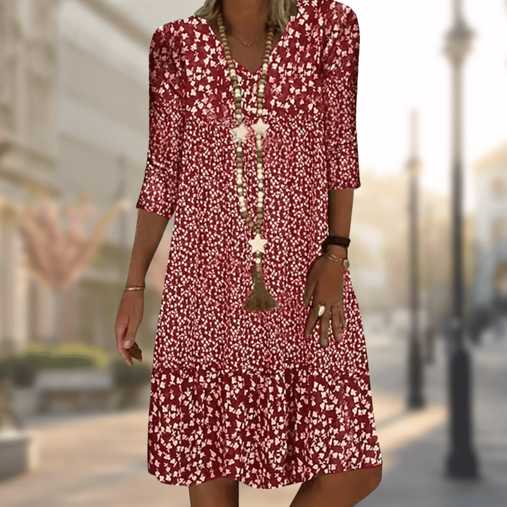 Eliana Women’s Dress with Tailored Silhouette and Versatile Design 1