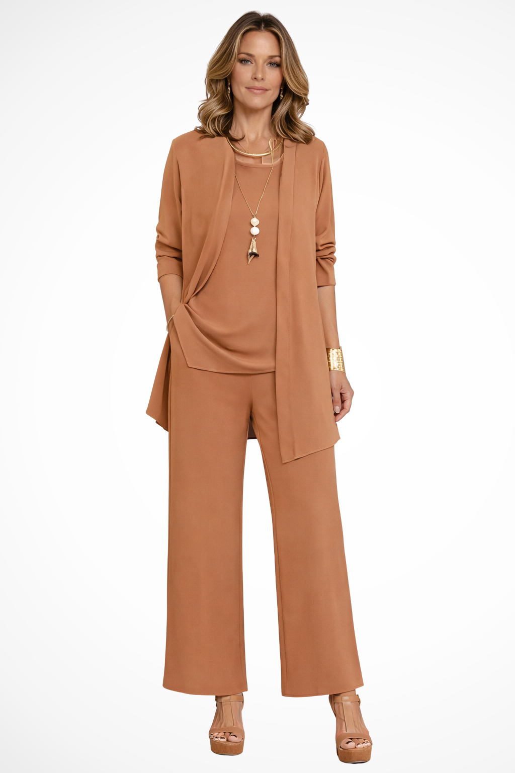 Elysia Women's Evening Pant Suits with Tailored Fit and Coordinated Design 0