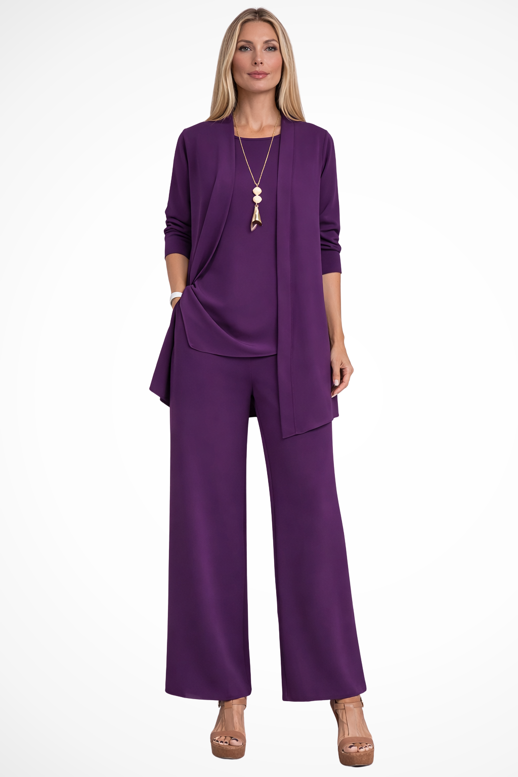 Elysia Women's Evening Pant Suits with Tailored Fit and Coordinated Design 10