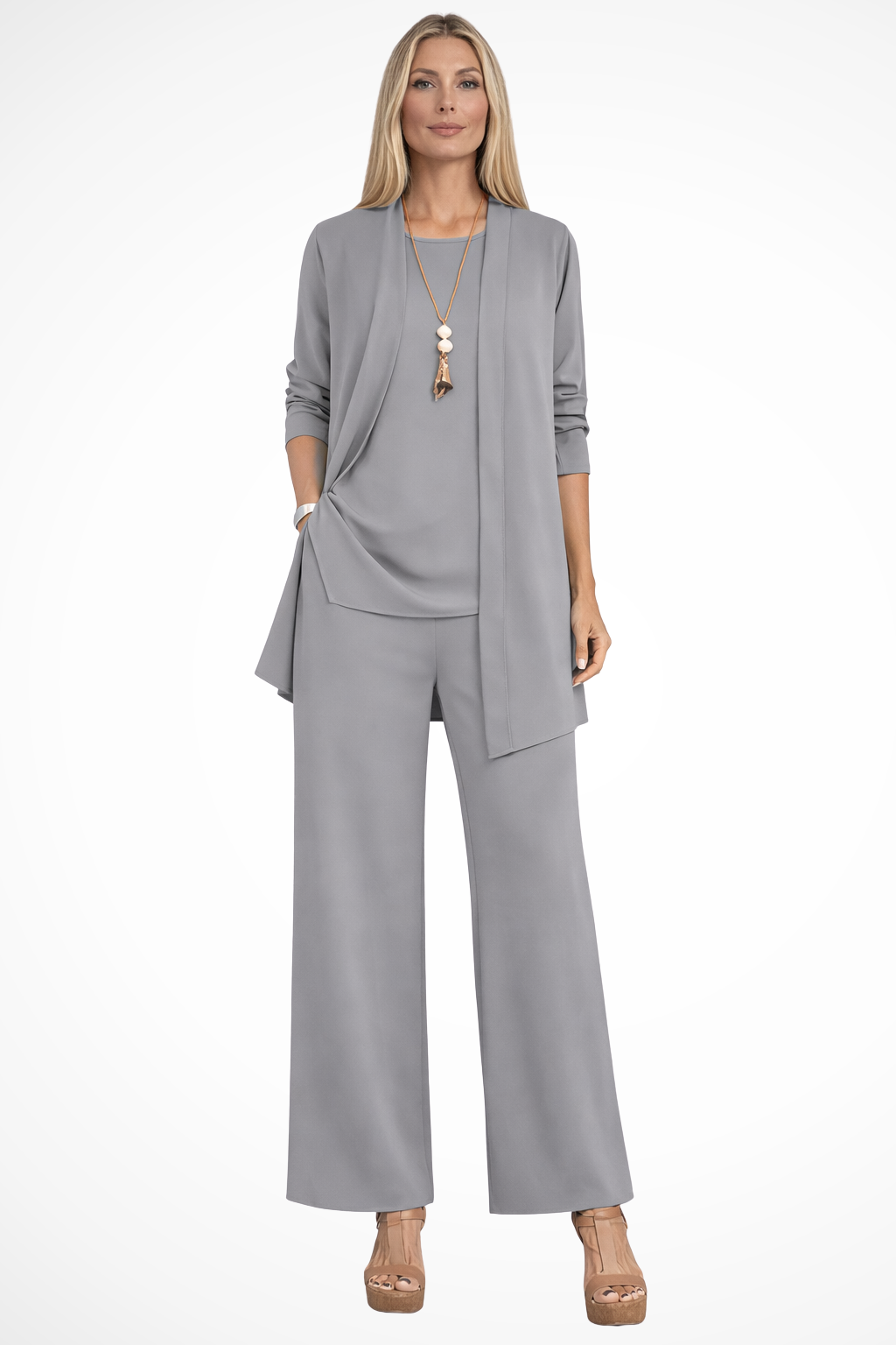 Elysia Women's Evening Pant Suits with Tailored Fit and Coordinated Design 11