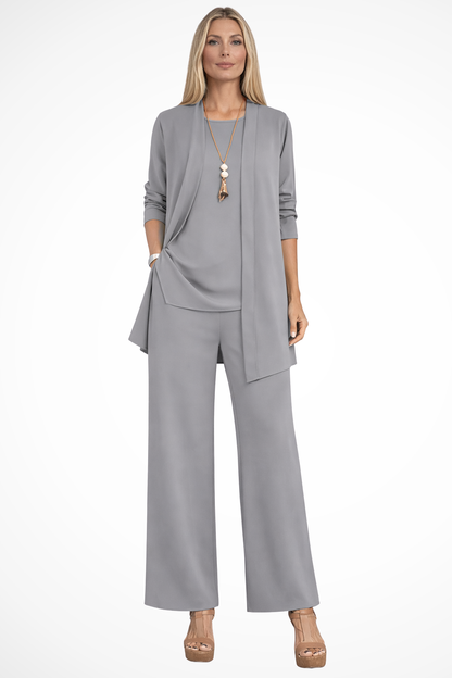 Elysia Women's Evening Pant Suits with Tailored Fit and Coordinated Design 11
