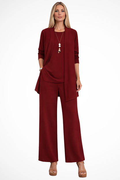 Elysia Women's Evening Pant Suits with Tailored Fit and Coordinated Design 4