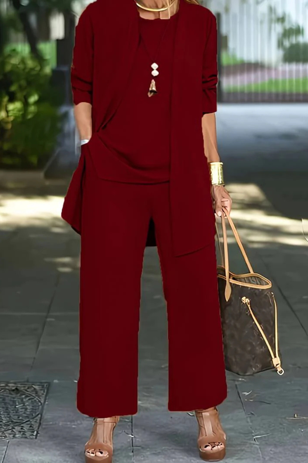 Elysia Women's Evening Pant Suits with Tailored Fit and Coordinated Design 5