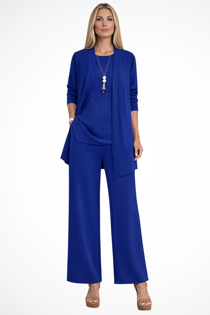 Elysia Women's Evening Pant Suits with Tailored Fit and Coordinated Design 6