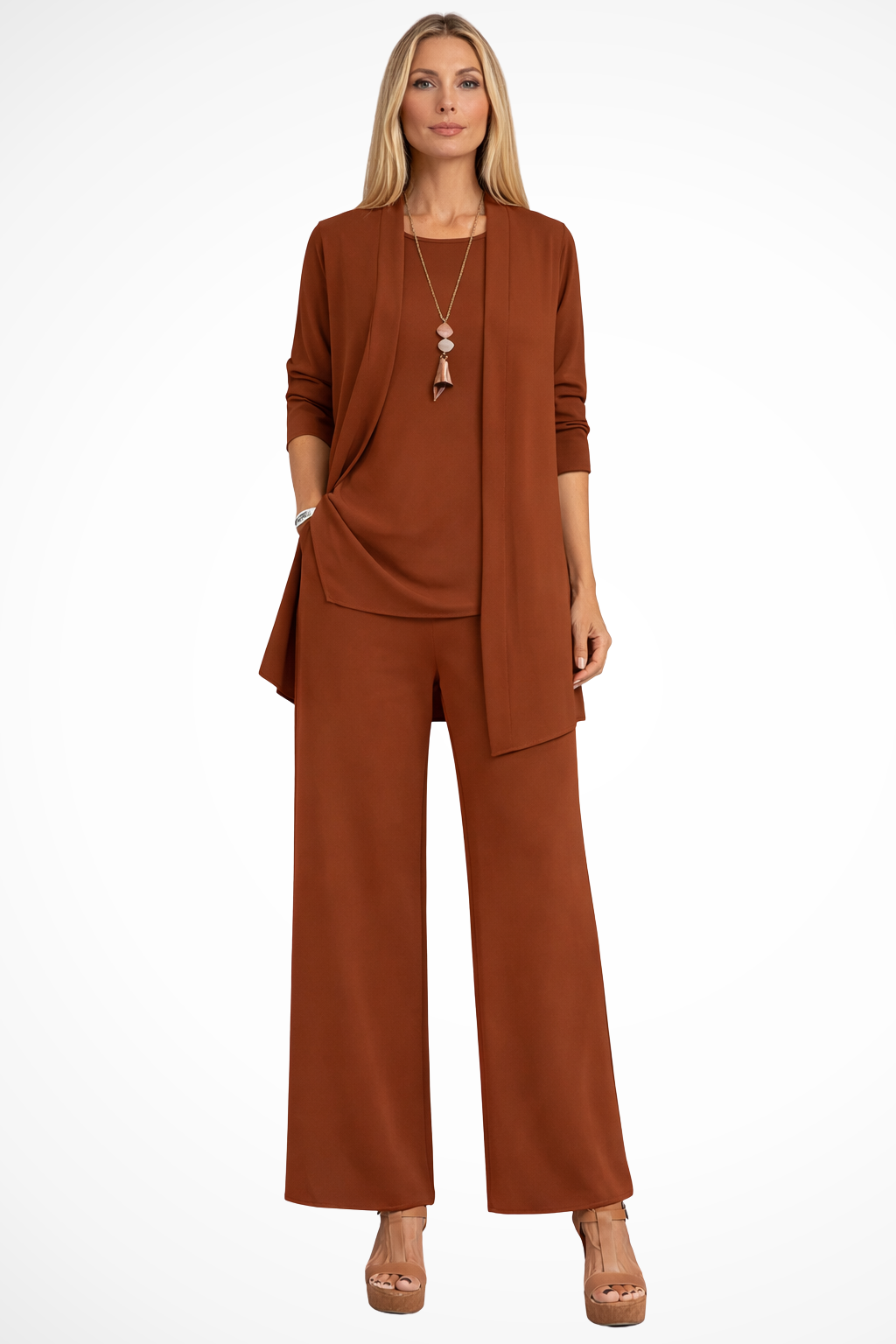 Elysia Women's Evening Pant Suits with Tailored Fit and Coordinated Design 8
