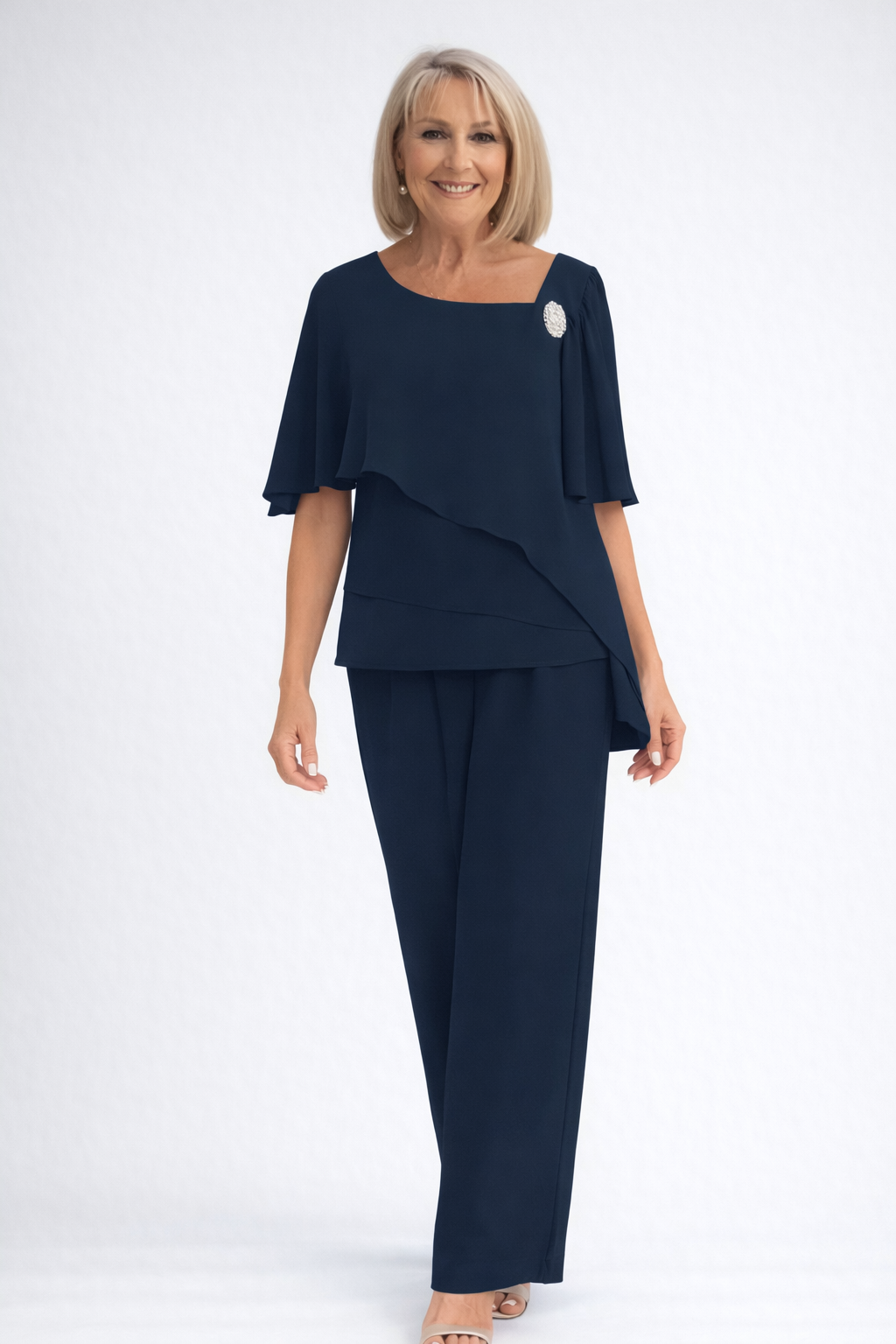 Elysia Women's Pant Suit with Two-Piece Coordinated Design and Flattering Fit 1