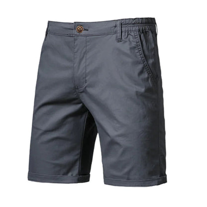 Emil Men's Chino Shorts with Button Placket and Side Pockets for Casual Summer Style 5
