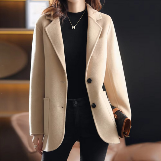 Evelyn Women's Blazer with Two-Button Design and Flattering Fit 0