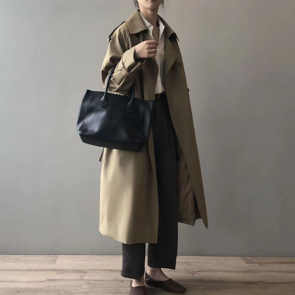 Evelyn Women's Trench Coat | Water-Repellent, Double-Breasted Design 3