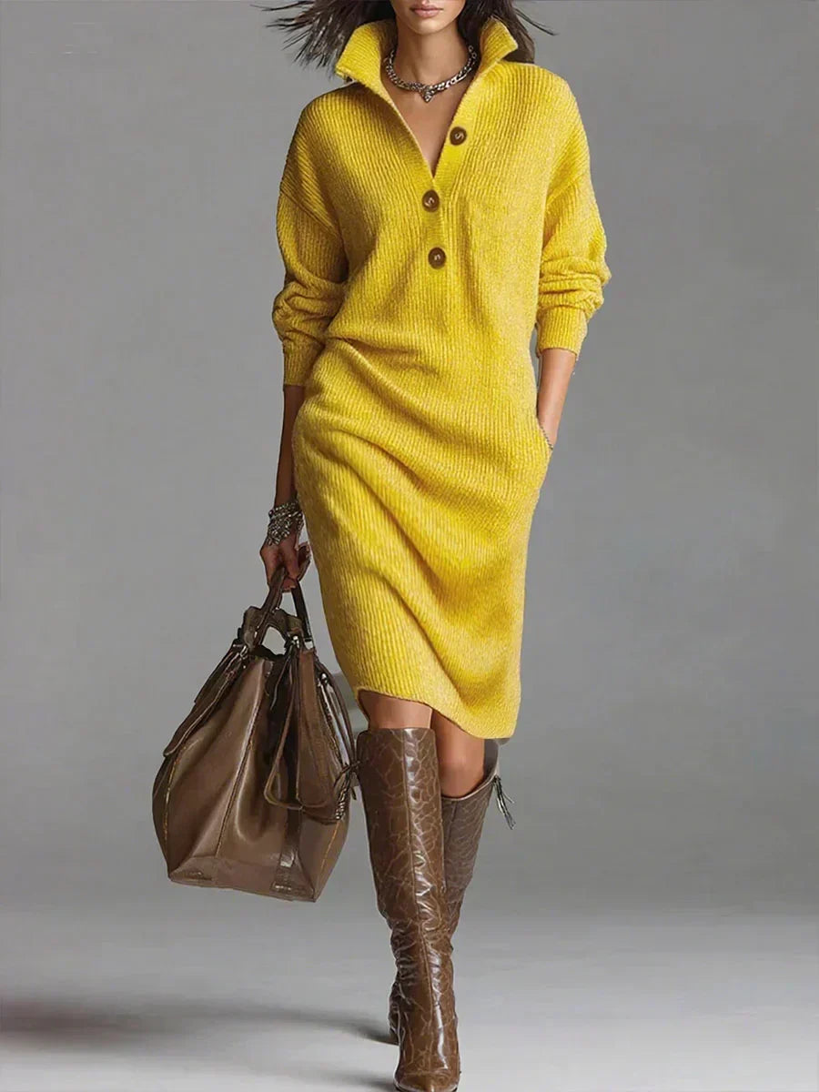 Fatima Women's Sweater Dress | Soft Knit, Flattering Fit 0