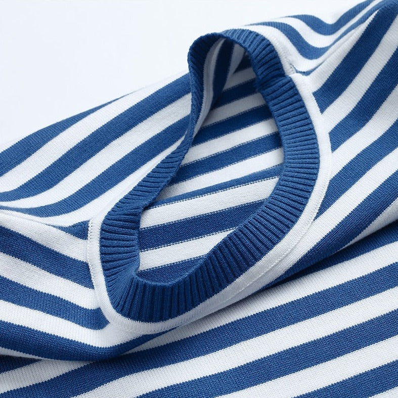 Felicia Women’s Casual Shirt with Striped Long Sleeves 4