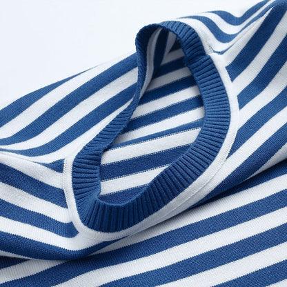 Felicia Women’s Casual Shirt with Striped Long Sleeves 4