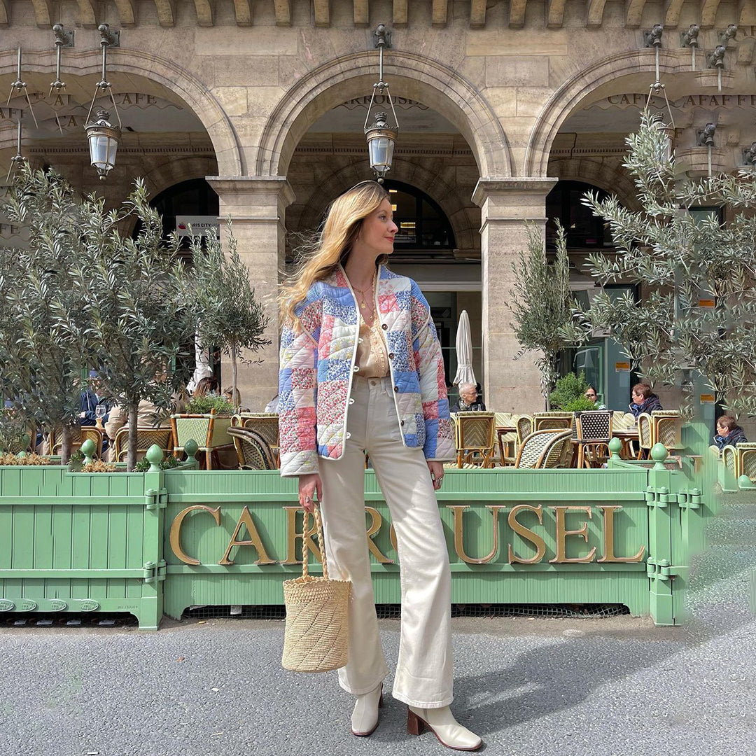 Fiora Women's Floral Jacket | Breathable Lightweight Layering Piece 5