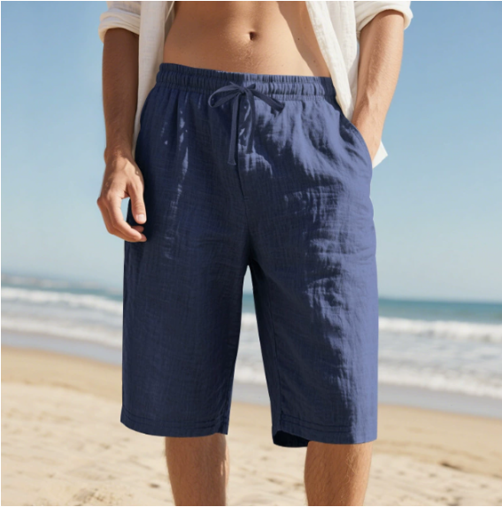 Florian Men’s Shorts with Adjustable Drawstring and Side Pockets 1