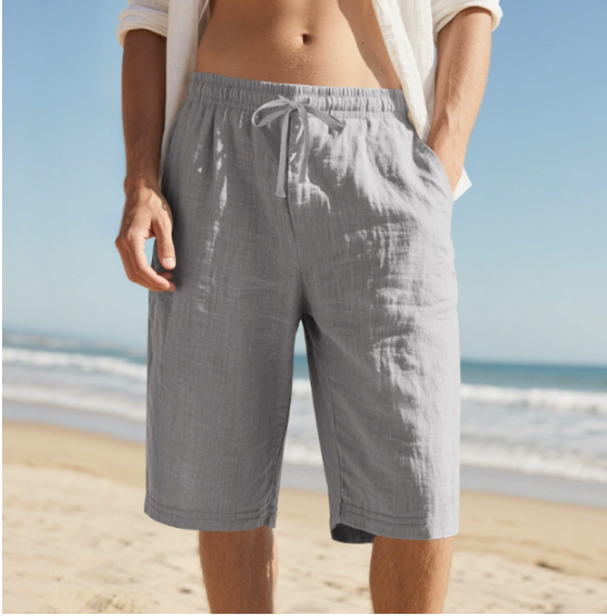 Florian Men’s Shorts with Adjustable Drawstring and Side Pockets 2