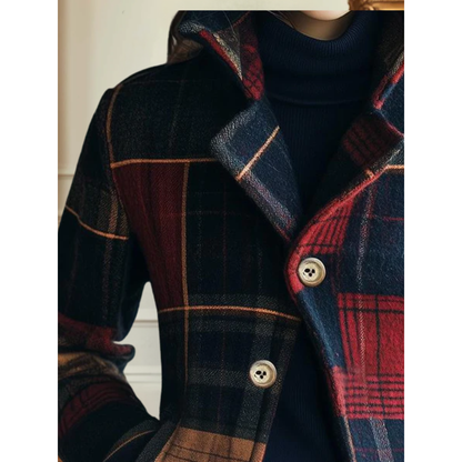 Francesca Women's Plaid Jacket | Tailored Fit, Classic Style 1