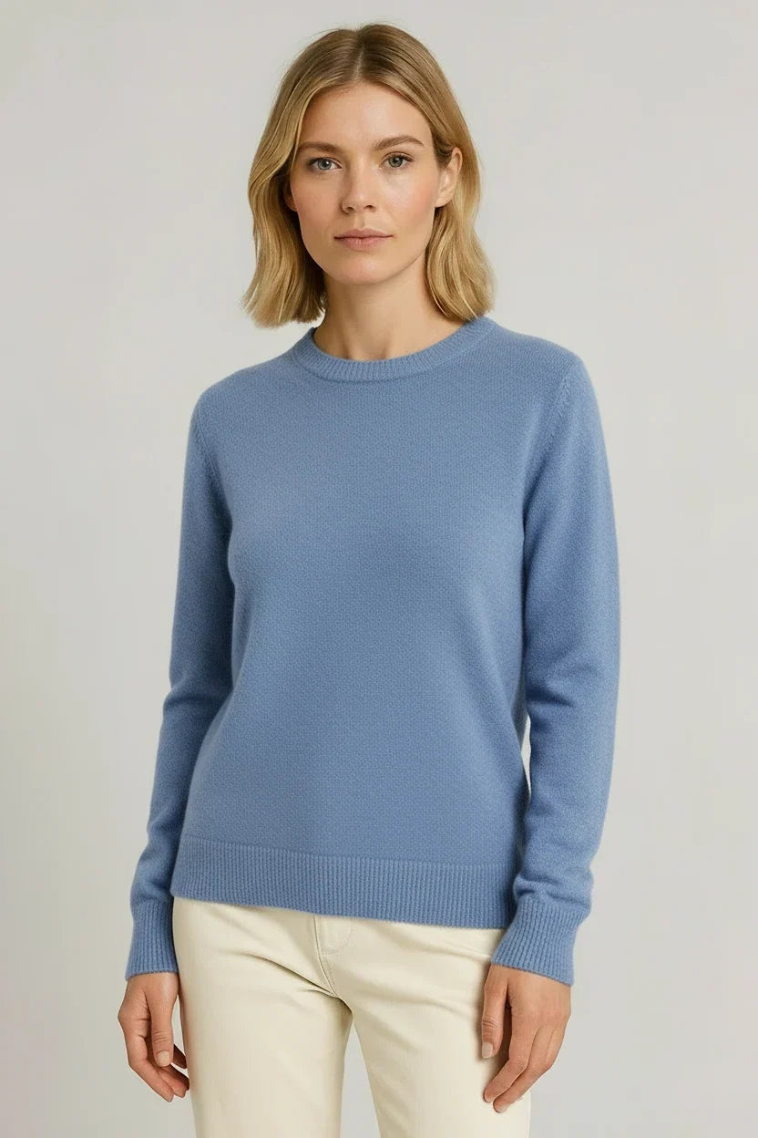 Freya Women’s Sweater featuring a classic crewneck style, designed with elegance and comfort, perfect for casual or formal occasions. 5