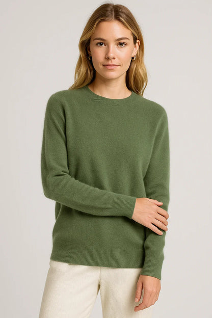 Freya Women’s Sweater featuring a classic crewneck style, designed with elegance and comfort, perfect for casual or formal occasions. 8