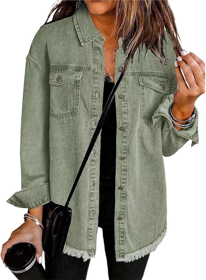 Gabriel Women's Denim Jacket | Classic Fit Durable Cotton 1