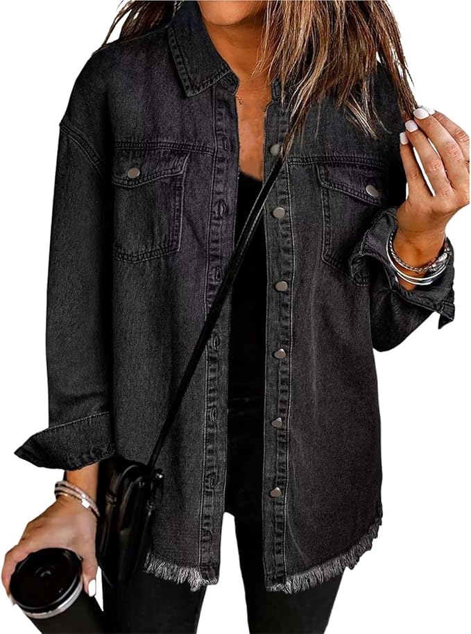 Gabriel Women's Denim Jacket | Classic Fit Durable Cotton 2