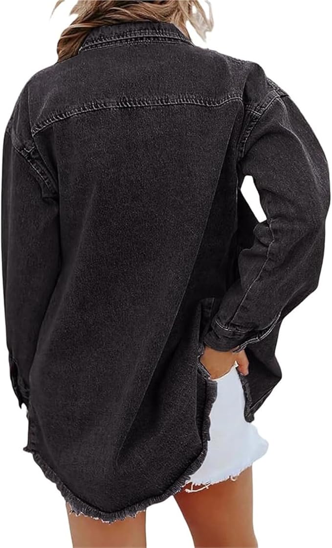Gabriel Women's Denim Jacket | Classic Fit Durable Cotton 6