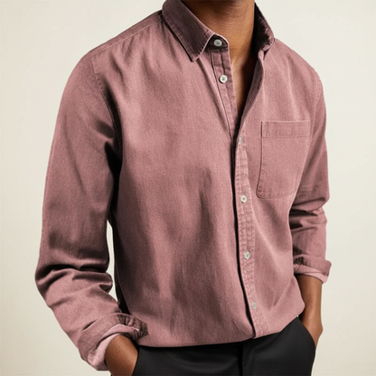 Gunnar Men's Shirt with Classic Button Front and Chest Pocket 8