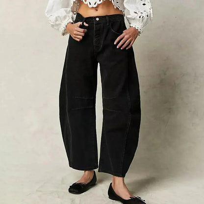 Hanna Women’s Wide Leg Jeans with High Waist and Loose Fit 3
