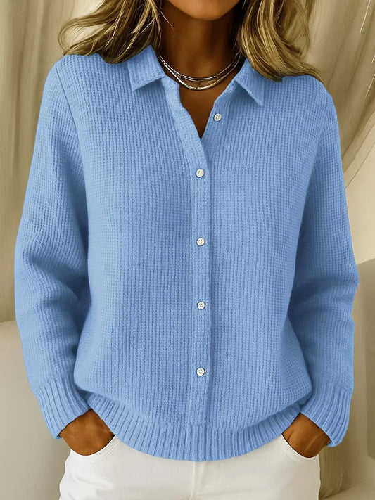 Harlow Women’s Cardigan Sweater with Button-Front and Longline Design 0