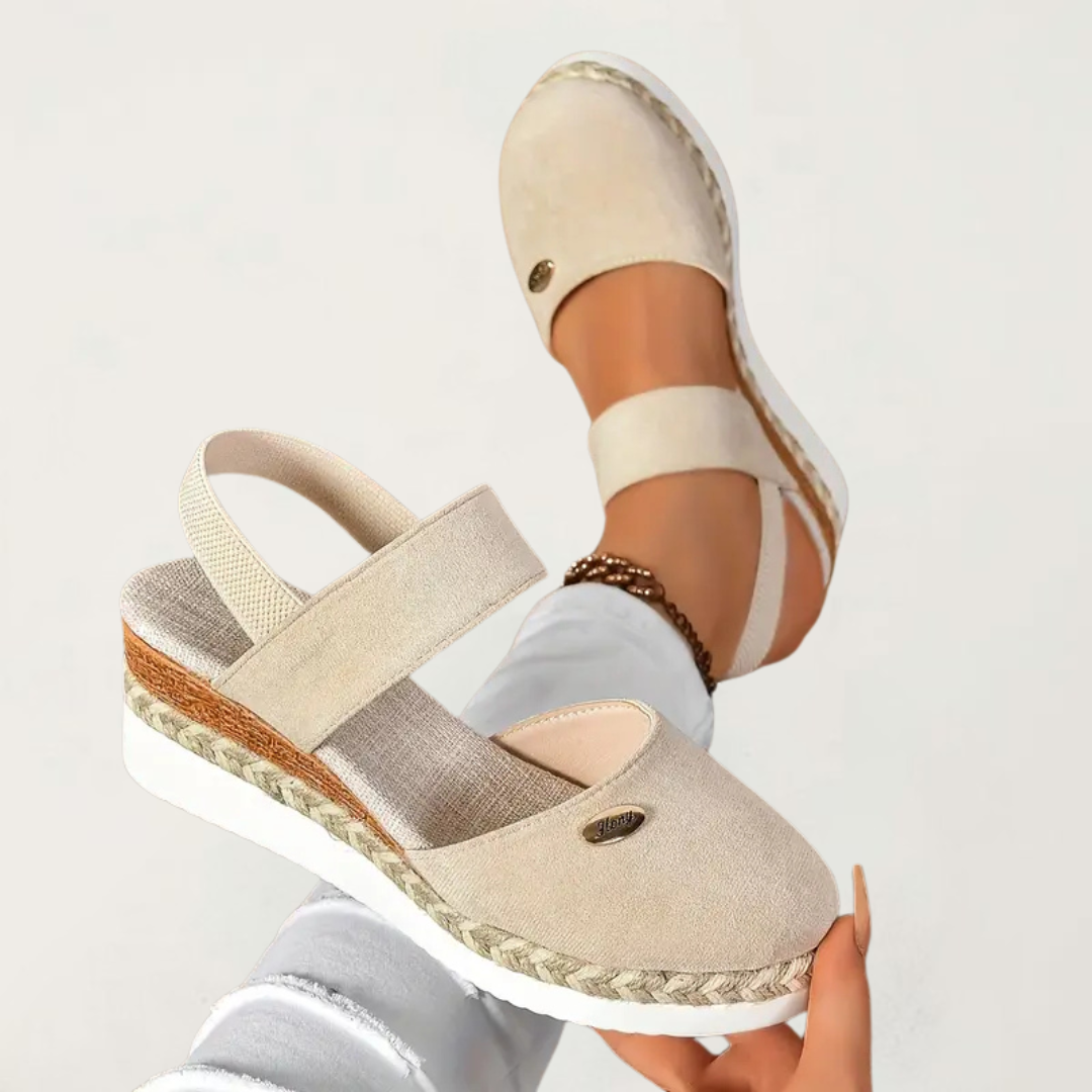 Harriet Women’s Sandals with Cushioning System and Wide Heel Base 0
