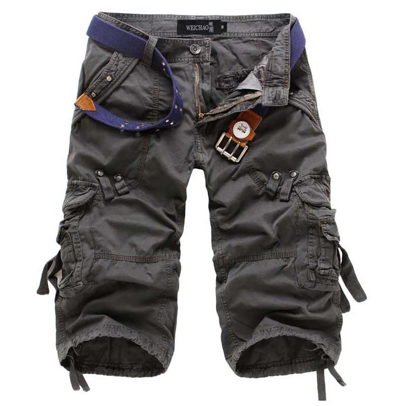 Haven Men's Cargo Shorts with Belted Multi-Pocket Design and Relaxed Fit 5