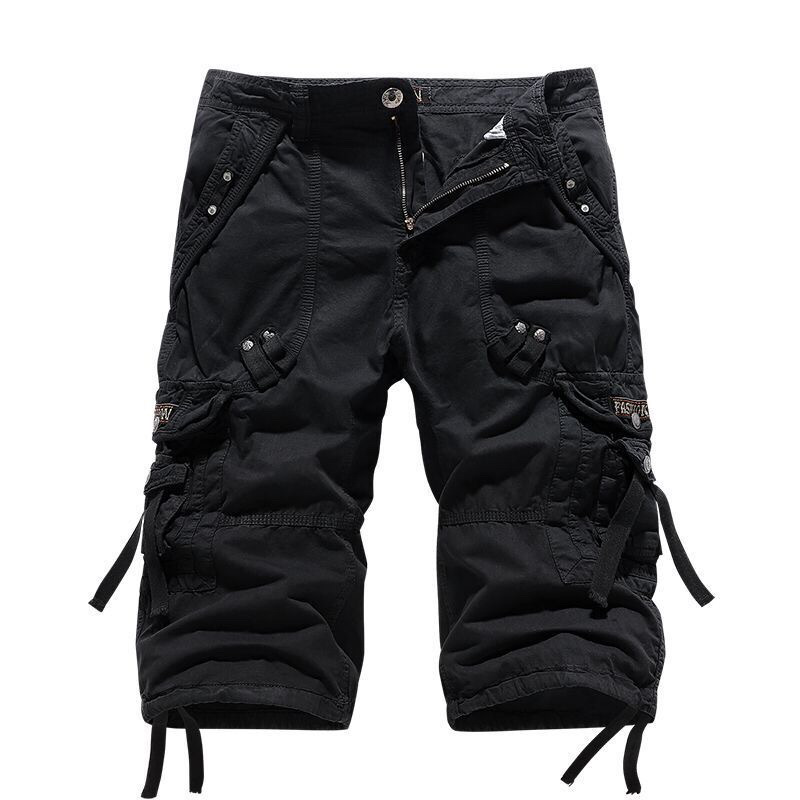 Haven Men's Cargo Shorts with Belted Multi-Pocket Design and Relaxed Fit 6