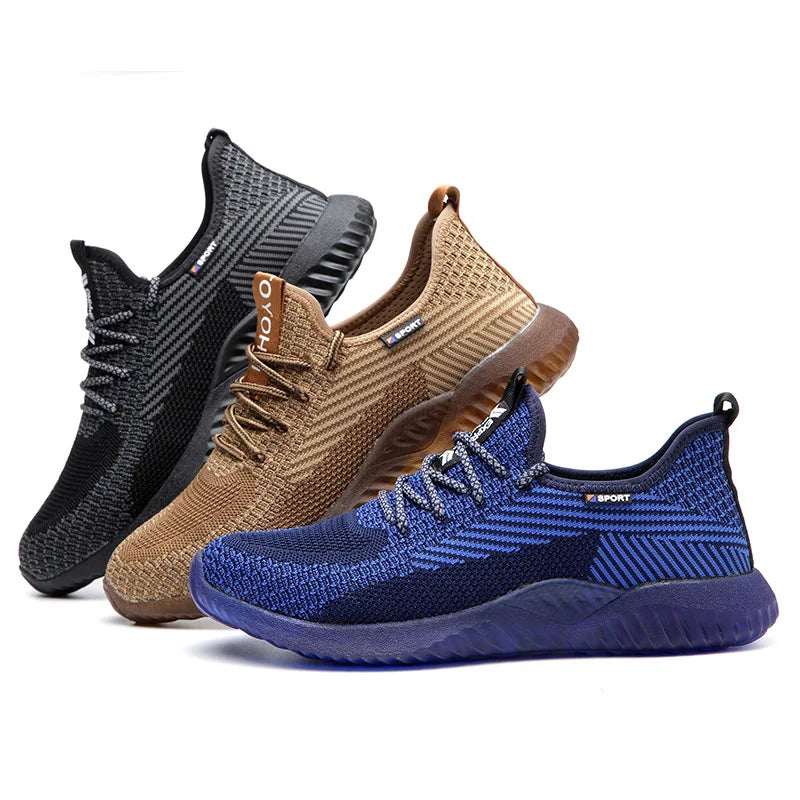 Haven Unisex Work Shoes | Steel Toe Cap, Lightweight, Non-Slip Safety Footwear 3