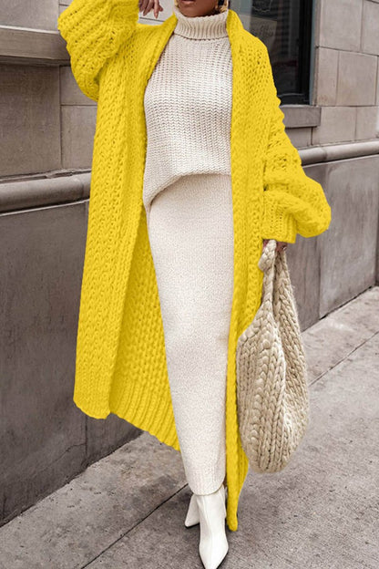 Haven Women’s Cardigan Sweater with Oversized Longline Design and Chunky Knit 7