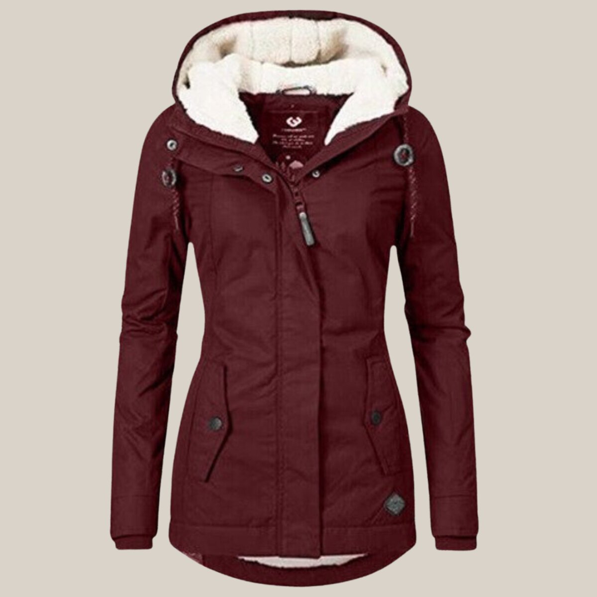 Haven Women's Quilted Jacket | Sherpa-Lined, Winter Coat 7